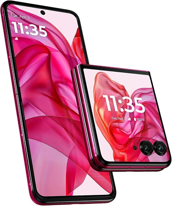 buy Cell Phone Motorola Moto Razr Plus 5G XT2451 256GB - Hot Pink - click for details